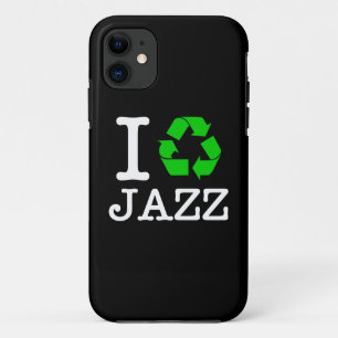 I Recycle Jazz Case-Mate iPhone Case