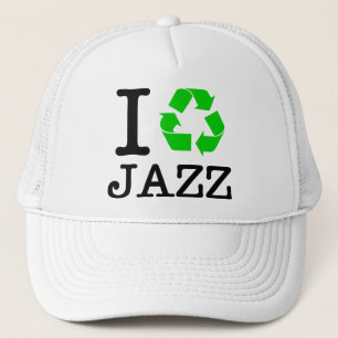 I Recycle Jazz Trucker Hat