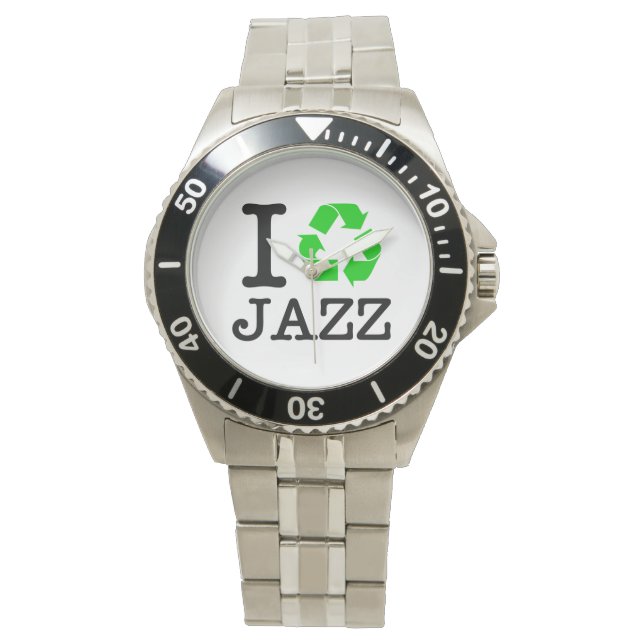 I Recycle Jazz Watch (Front)