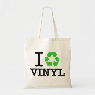 I Recycle Vinyl Tote Bag