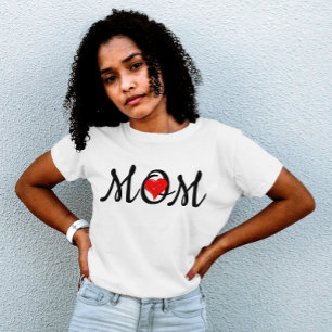 I red heart Love Mum T-Shirt
