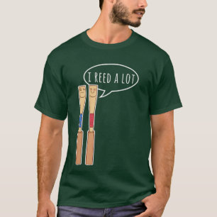 I Reed a Lot Funny Oboist Music Orchestra  T-Shirt