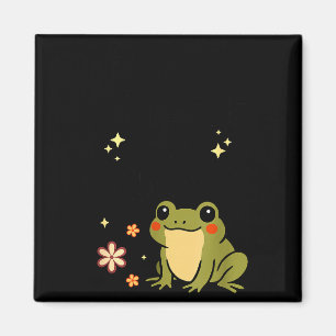 I Refuse To Lose My Whimsy – Cute Frog Quote Funny Magnet
