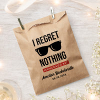 I Regret Nothing Bachelorette Party Hangover Kit