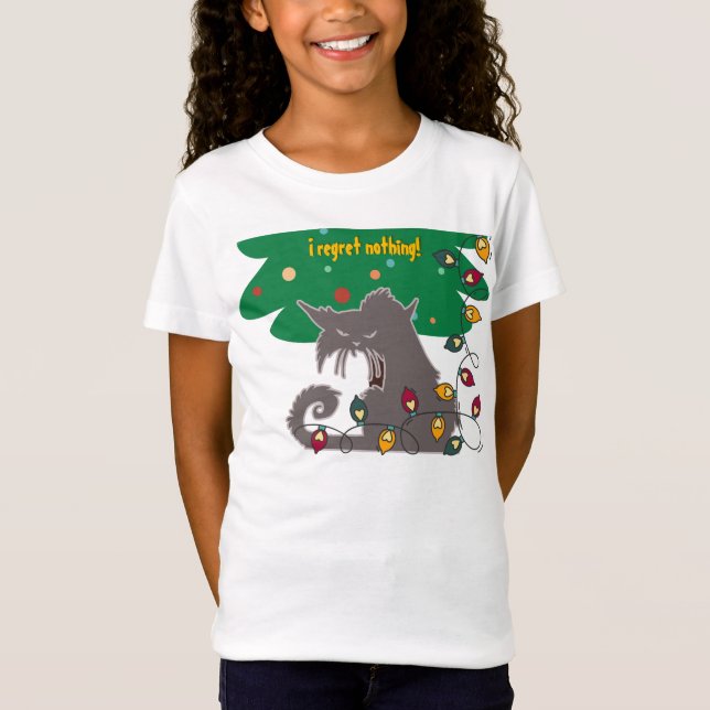 "I Regret Nothing"  T-Shirt (Front)