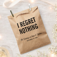 I regret nothing. Wedding party / hotel welcome