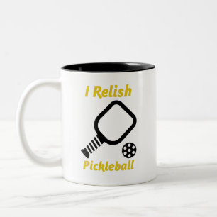 I Relish Pickleball Coffee Mug
