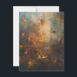 I Remember My Magic Postcard<br><div class="desc">Not all magic is learned.
Some of it is encoded in your soul,  waiting to be seen again.
This artwork captures the moment forgotten spells begin to shimmer back into being — fragile,  glowing,  and utterly yours.</div>