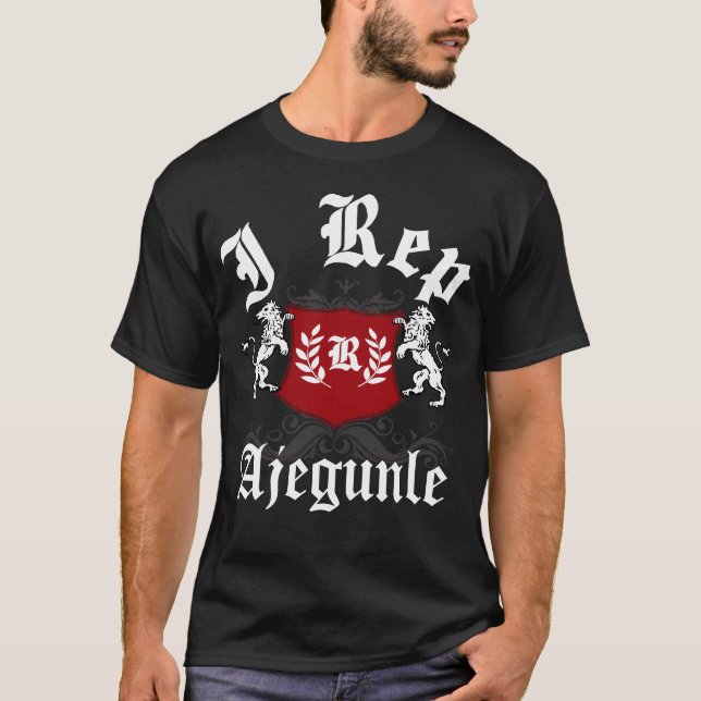 I rep Ajegunle Customisable T-Shirt (Front)