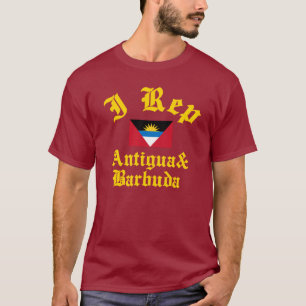 I rep Antigua and Barbuda T-Shirt