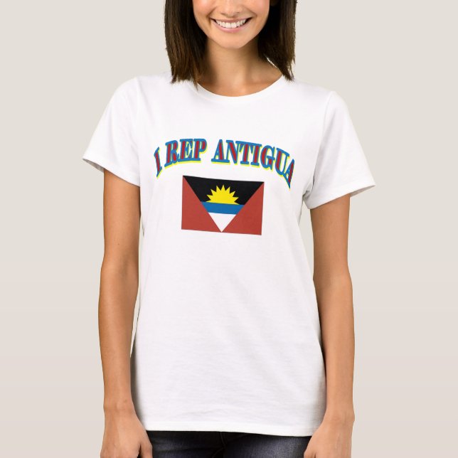 I REP ANTIGUA T-Shirt (Front)