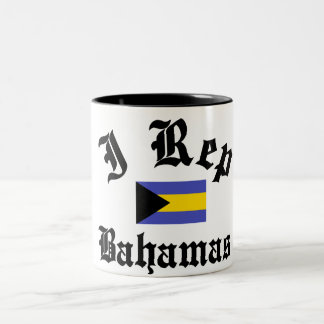 I rep Bahamas Two-Tone Coffee Mug