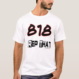I Rep That 818 Area Code T-Shirt