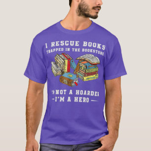 I Rescue Book T-Shirt