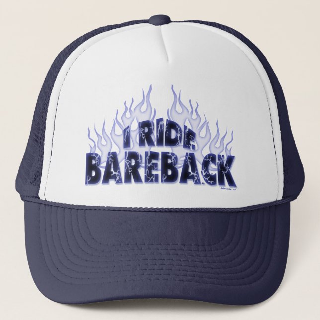 I Ride Bareback Hat (Front)