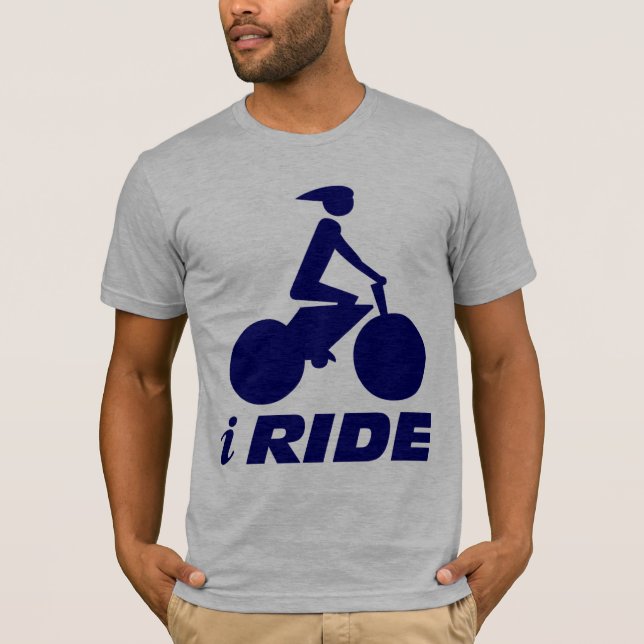 I Ride Cycling Shirt (Front)