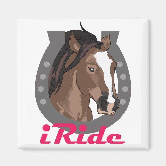 I Ride Magnet (Front)