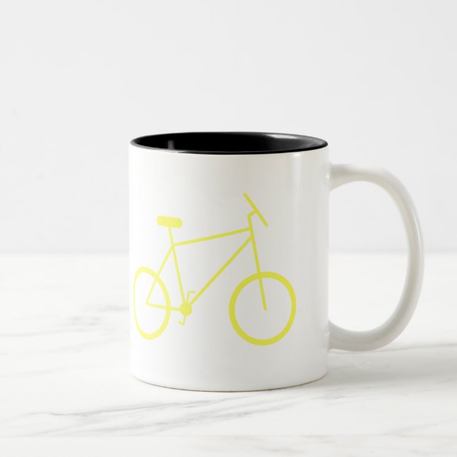 I ride my bike to work mug (Right)