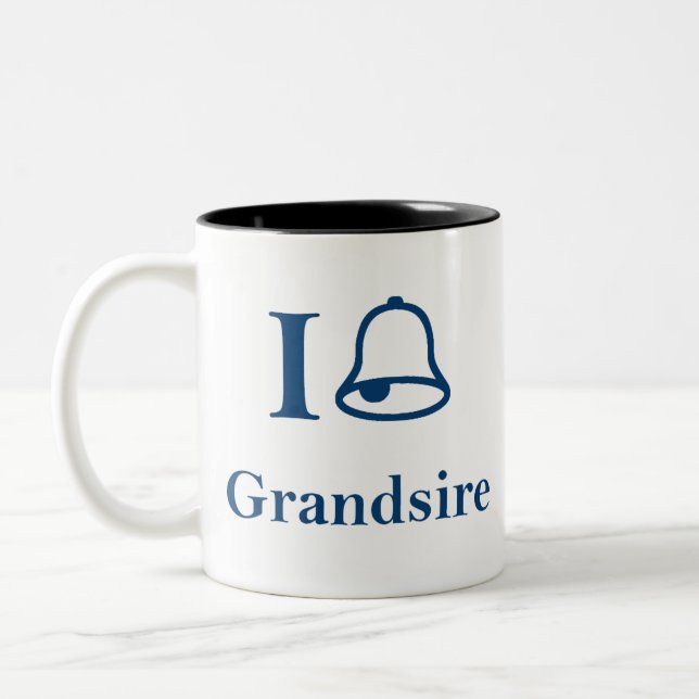 I Ring Grandsire Two-Tone Coffee Mug (Left)