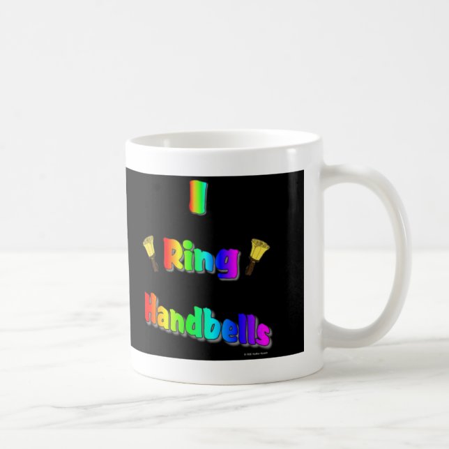 I Ring Handbells Coffee Mug (Right)