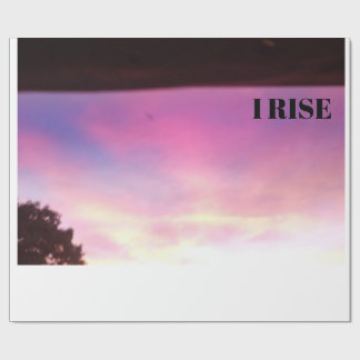 I RISE WRAPPING PAPER
