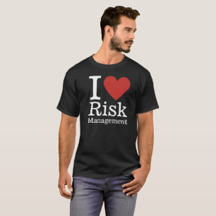 I ❤️ Risk Management for Employees CUSTOM Men's T-Shirt