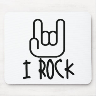 I Rock! Mouse Pad