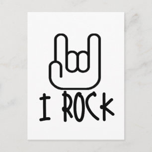 I Rock! Postcard
