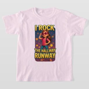 I Rock the Hallway Runway School Tee