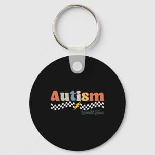 I Rock The Spectrum Autism World Tour Autism Aware Key Ring