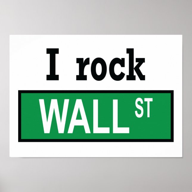 I rock Wall Street - Poster (Front)