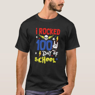 I Rocked 100 Days Of School Student Kid's T-Shirt