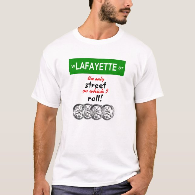I Roll With Lafayette! - Men's T-Shirt (Front)