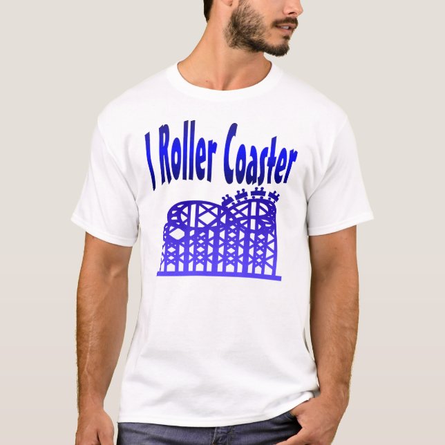 I Roller Coaster T-Shirt (Front)