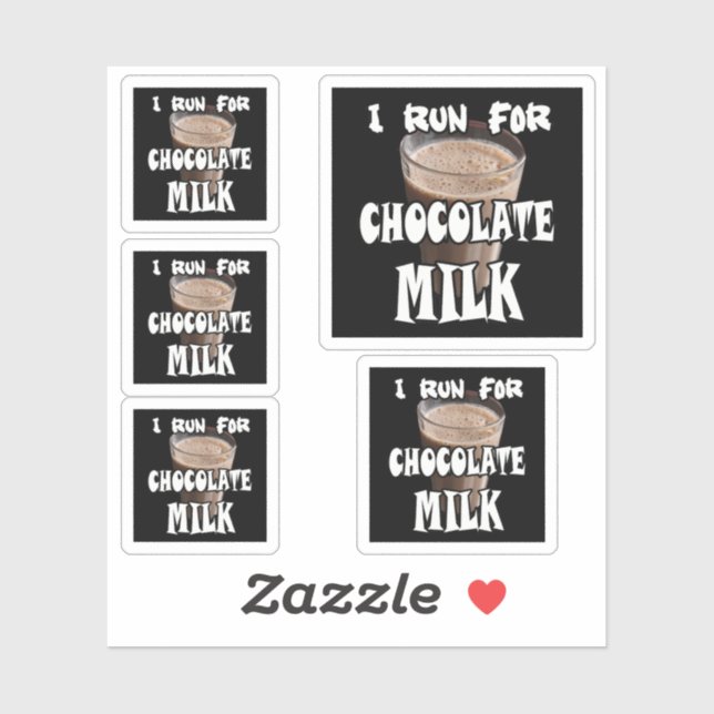 I Run for Chocolate Milk Running (Sheet)
