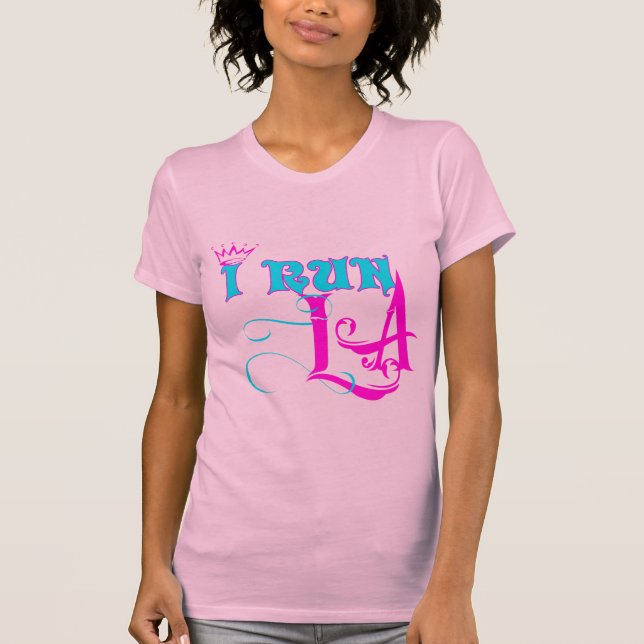 I run LA T-Shirt (Front)
