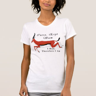 I Run, Therefore I Am (Gazelle Design) T-Shirt