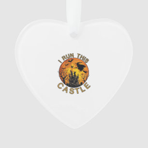 I run This  Halloween Haunted Castle (2)_1 Ornament