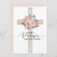 I Said a Prayer for You Today Card