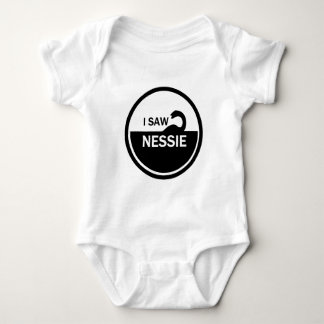 I SAW NESSIE - LOCH NESS MONSTER BABY BODYSUIT