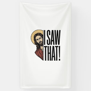 I Saw That Funny Religious Peek Graphic Design_1 Banner