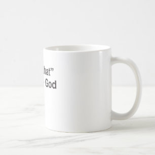 “I Saw That” -God Coffee Mug