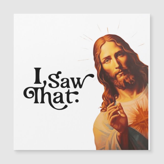 I Saw That, Jesus Art, I Saw That Jesus  (Front)