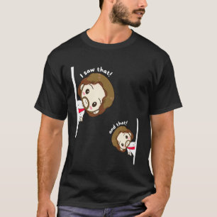 I Saw That Karma Jesus Funny Saying Quote Meme Bib T-Shirt
