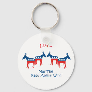 I Say... Democrat Keychain