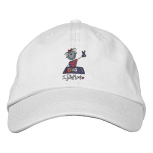 I Scrapbook Embroidered Hat