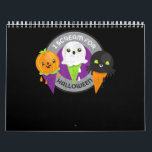 I Scream for Halloween Pumpkin Spider Ghost Calendar<br><div class="desc">Spider Gift | I Scream for Halloween Ice Cream Cone Pumpkin Ghost</div>