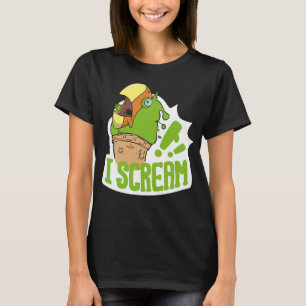 I Scream Ice Cream Parrot Screaming for Cockatiels T-Shirt