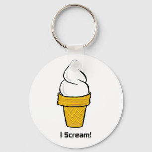 I Scream Key Ring
