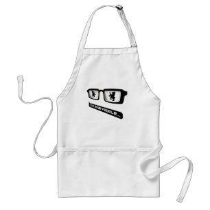 I see bear people standard apron